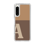 Slim Protection Case［ Original - initial two tone - A brown ］