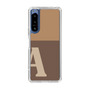 Slim Protection Case［ Original - initial two tone - A brown ］