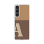 Slim Protection Case［ Original - initial two tone - A brown ］