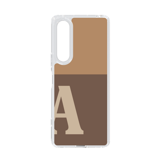 Slim Protection Case［ Original - initial two tone - A brown ］