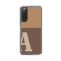 Slim Protection Case［ Original - initial two tone - A brown ］
