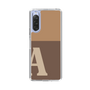 Slim Protection Case［ Original - initial two tone - A brown ］