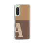 Slim Protection Case［ Original - initial two tone - A brown ］