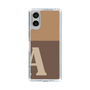 Slim Protection Case［ Original - initial two tone - A brown ］