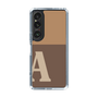 Slim Protection Case［ Original - initial two tone - A brown ］