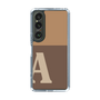 Slim Protection Case［ Original - initial two tone - A brown ］