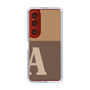 Slim Protection Case［ Original - initial two tone - A brown ］