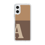 Slim Protection Case［ Original - initial two tone - A brown ］