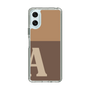 Slim Protection Case［ Original - initial two tone - A brown ］