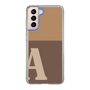 Slim Protection Case［ Original - initial two tone - A brown ］