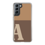 Slim Protection Case［ Original - initial two tone - A brown ］