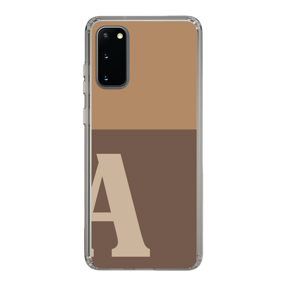 Slim Protection Case［ Original - initial two tone - A brown ］
