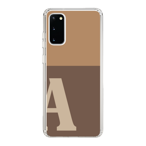 Slim Protection Case［ Original - initial two tone - A brown ］