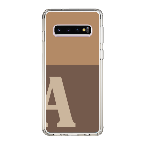 Slim Protection Case［ Original - initial two tone - A brown ］