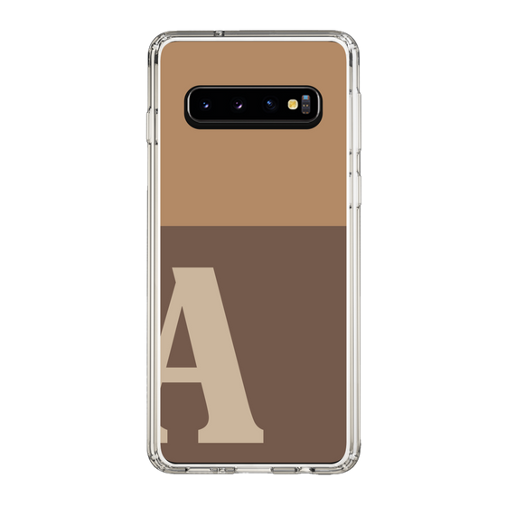Slim Protection Case［ Original - initial two tone - A brown ］