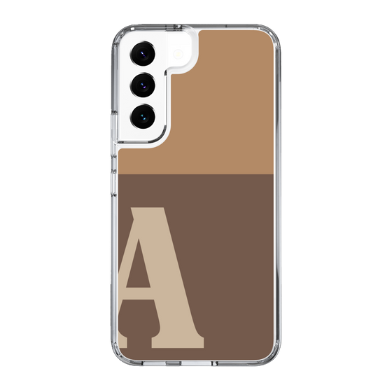 Slim Protection Case［ Original - initial two tone - A brown ］