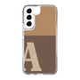 Slim Protection Case［ Original - initial two tone - A brown ］