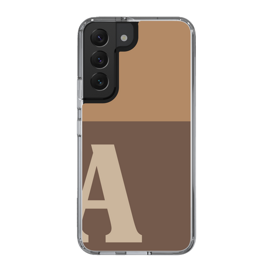 Slim Protection Case［ Original - initial two tone - A brown ］