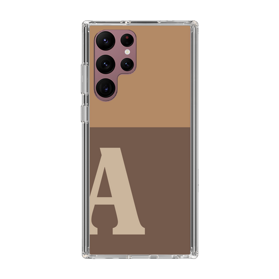 Slim Protection Case［ Original - initial two tone - A brown ］