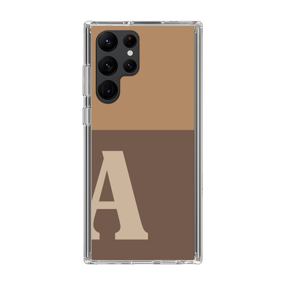 Slim Protection Case［ Original - initial two tone - A brown ］