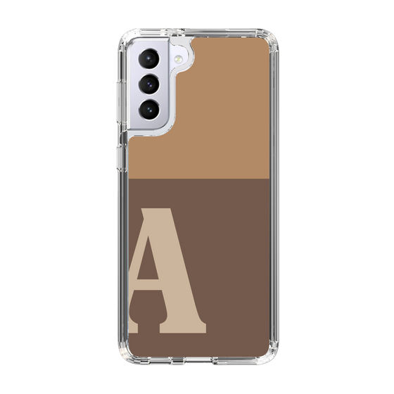 Slim Protection Case［ Original - initial two tone - A brown ］