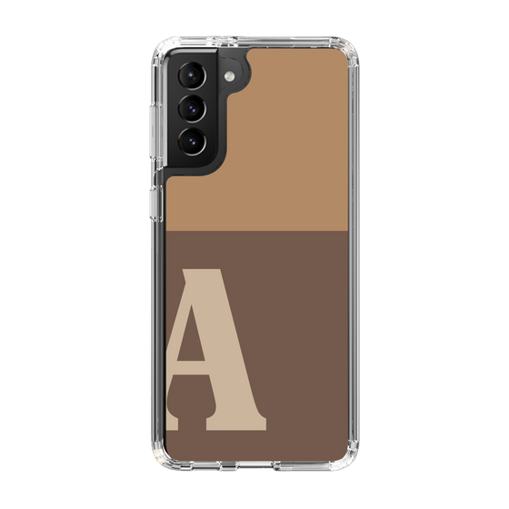 Slim Protection Case［ Original - initial two tone - A brown ］