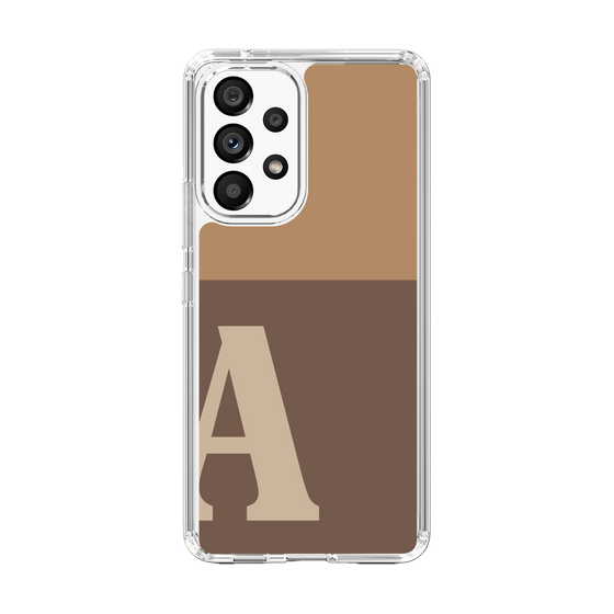 Slim Protection Case［ Original - initial two tone - A brown ］