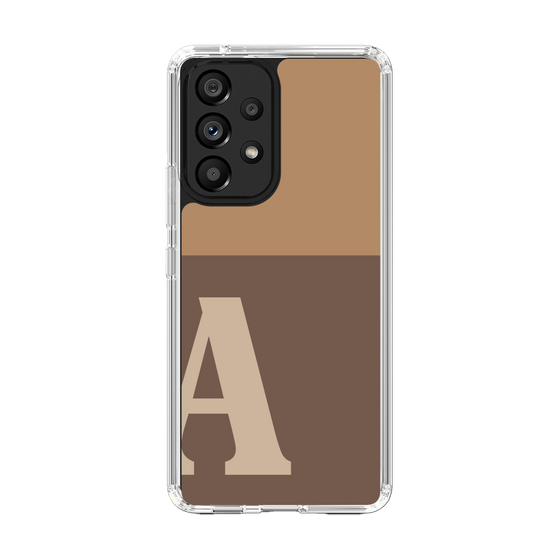 Slim Protection Case［ Original - initial two tone - A brown ］