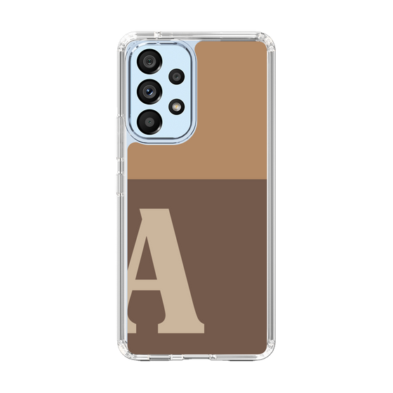 Slim Protection Case［ Original - initial two tone - A brown ］