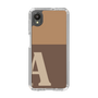 Slim Protection Case［ Original - initial two tone - A brown ］