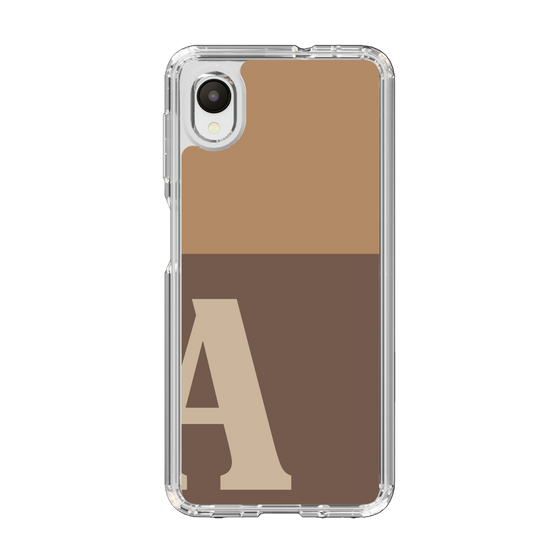 Slim Protection Case［ Original - initial two tone - A brown ］