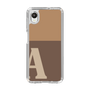 Slim Protection Case［ Original - initial two tone - A brown ］