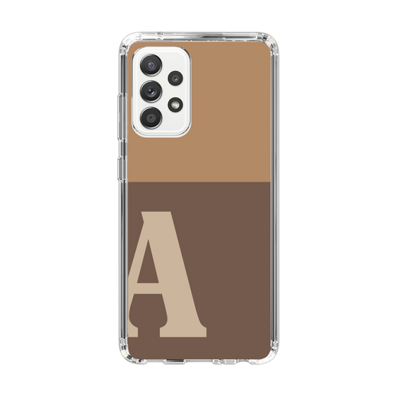 Slim Protection Case［ Original - initial two tone - A brown ］