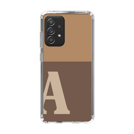 Slim Protection Case［ Original - initial two tone - A brown ］