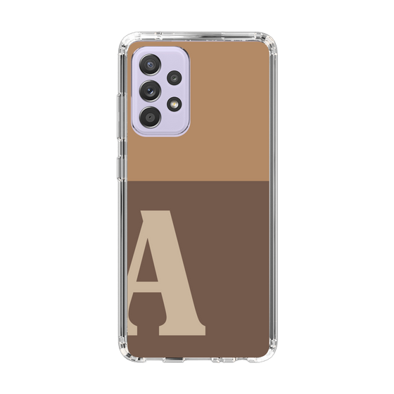 Slim Protection Case［ Original - initial two tone - A brown ］