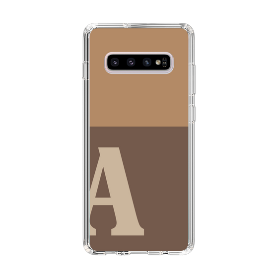 Slim Protection Case［ Original - initial two tone - A brown ］