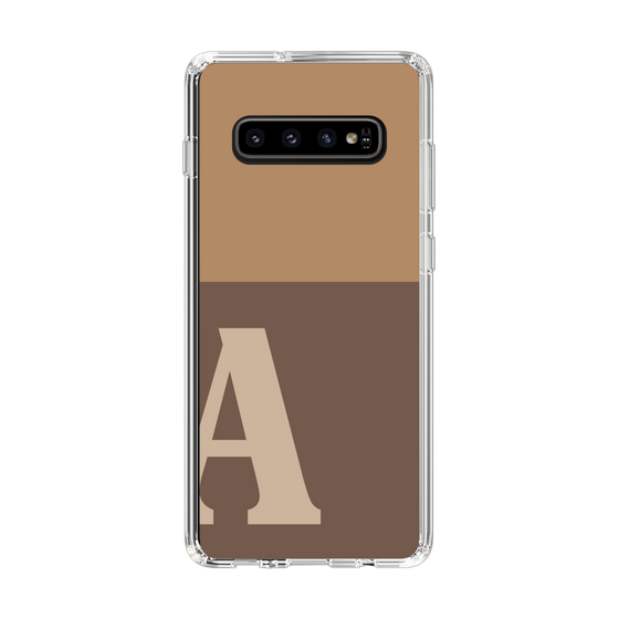 Slim Protection Case［ Original - initial two tone - A brown ］