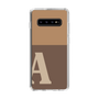 Slim Protection Case［ Original - initial two tone - A brown ］
