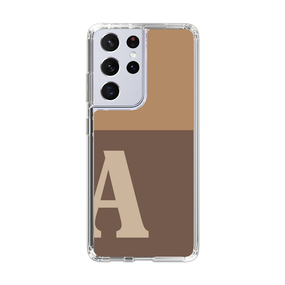 Slim Protection Case［ Original - initial two tone - A brown ］