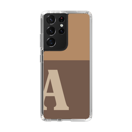 Slim Protection Case［ Original - initial two tone - A brown ］