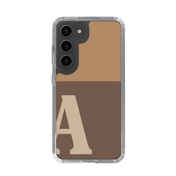 Slim Protection Case［ Original - initial two tone - A brown ］