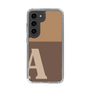Slim Protection Case［ Original - initial two tone - A brown ］
