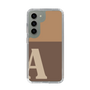 Slim Protection Case［ Original - initial two tone - A brown ］