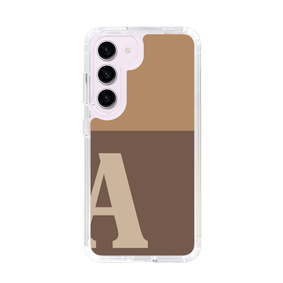 Slim Protection Case［ Original - initial two tone - A brown ］