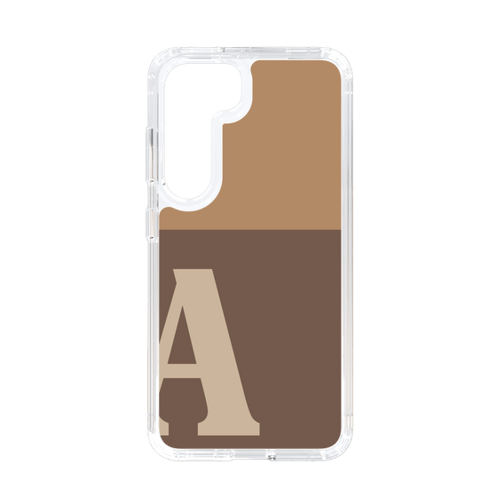 Slim Protection Case［ Original - initial two tone - A brown ］