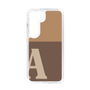 Slim Protection Case［ Original - initial two tone - A brown ］