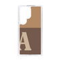 Slim Protection Case［ Original - initial two tone - A brown ］