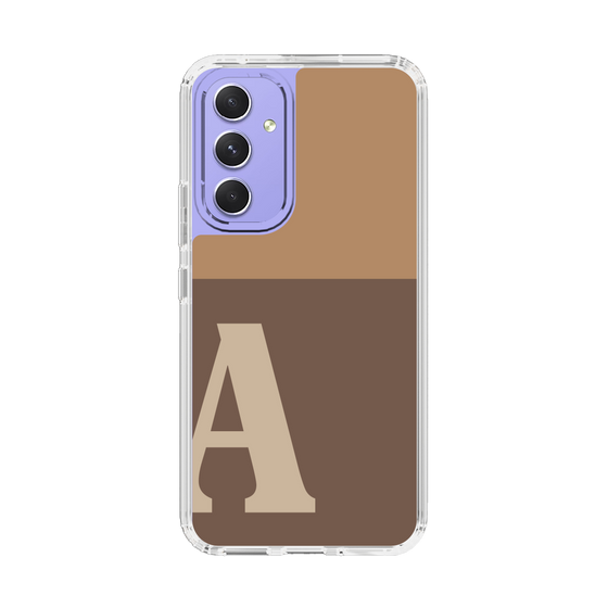 Slim Protection Case［ Original - initial two tone - A brown ］