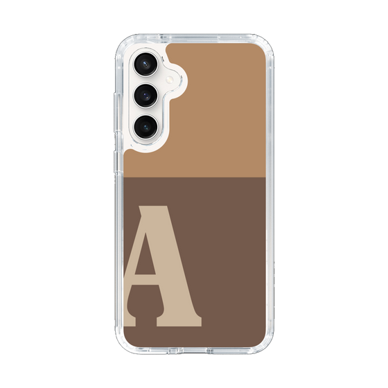 Slim Protection Case［ Original - initial two tone - A brown ］