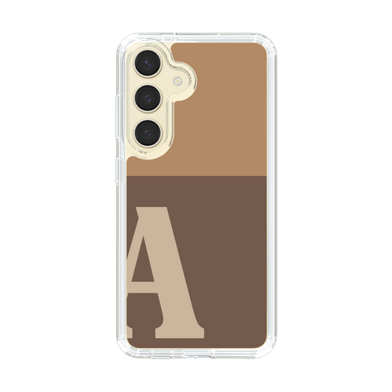 Slim Protection Case［ Original - initial two tone - A brown ］